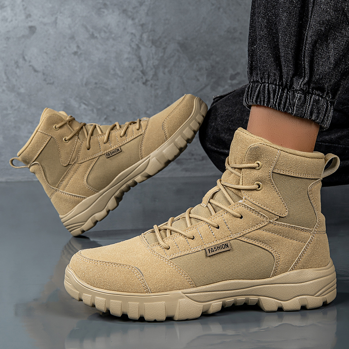 Men's shoes autumn and winter  – Men'S Fashion Hiking Boots Bewertung und Preis