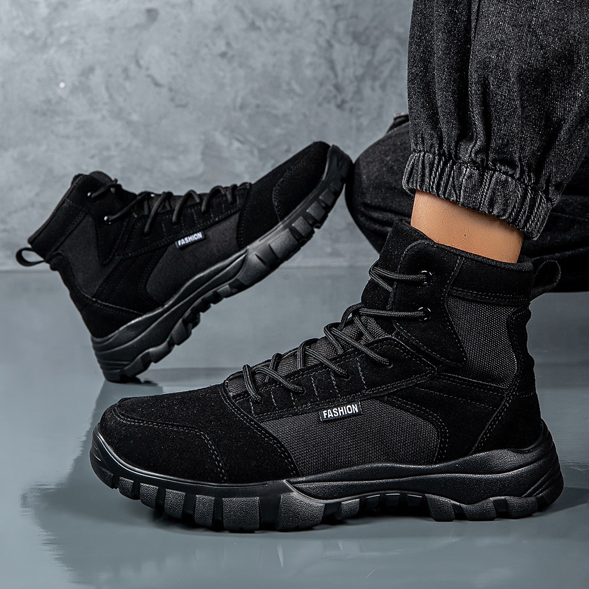 Men's shoes autumn and winter  – Men'S Fashion Hiking Boots Bewertung und Preis