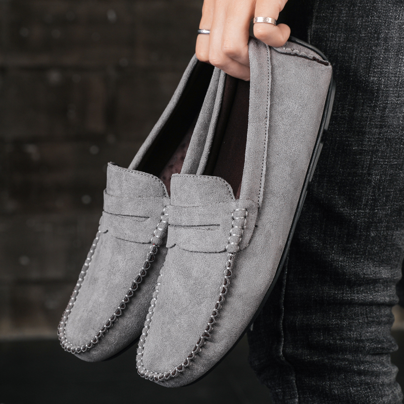 Men Suede Casual Leather Shoes – Suede Loafers Men Bewertung und Preis