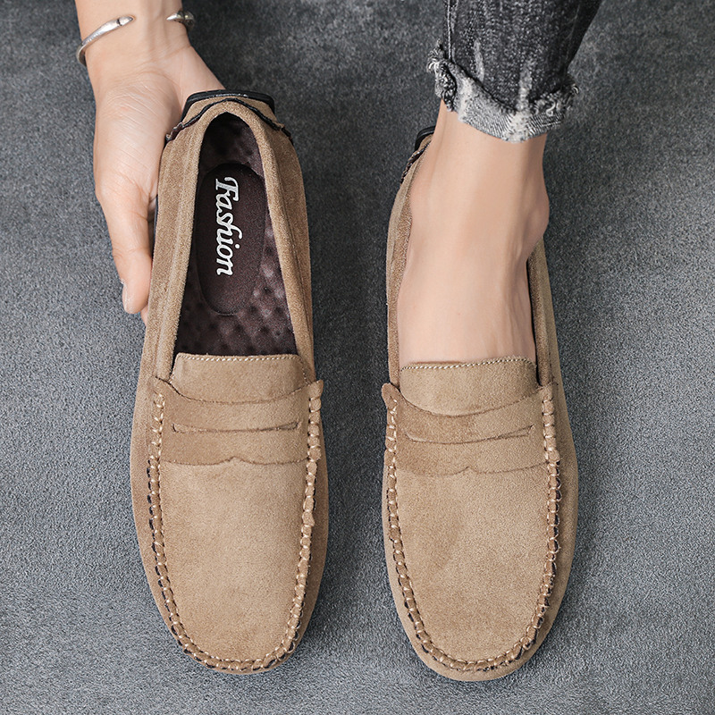 Men Suede Casual Leather Shoes – Suede Loafers Men Bewertung und Preis