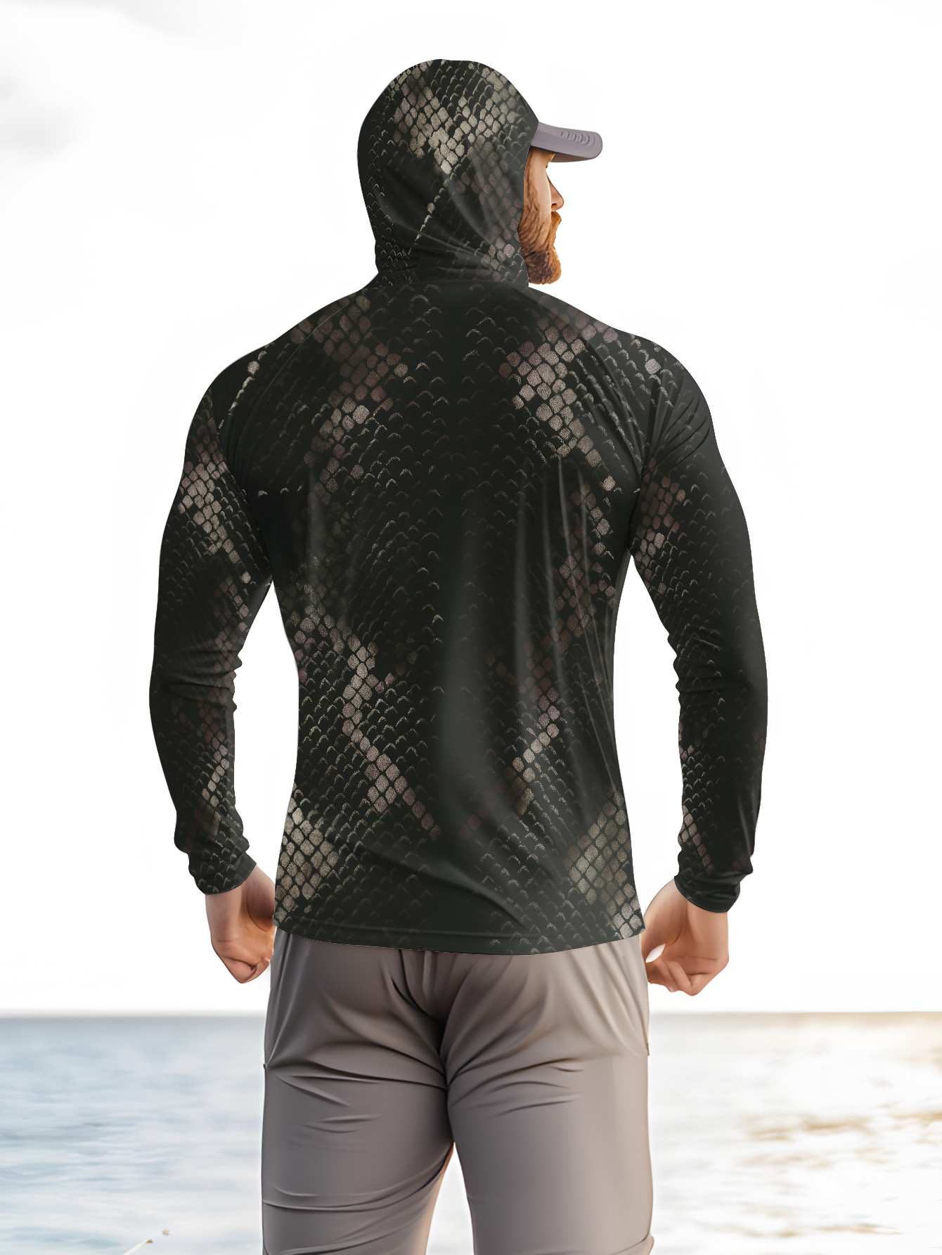 Men's Fishing Hooded Long-Slee – Mens Fashion Summer Bewertung und Preis