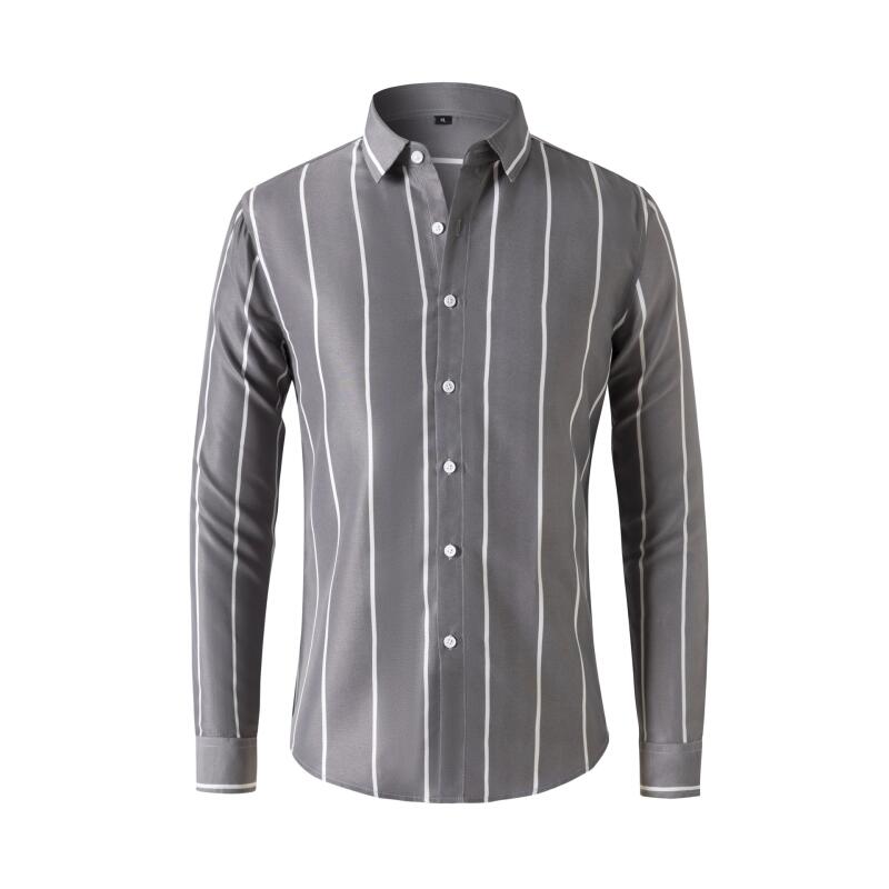 Men's Striped Dress Shirt Long – Men'S Fashion Clothing Bewertung und Preis