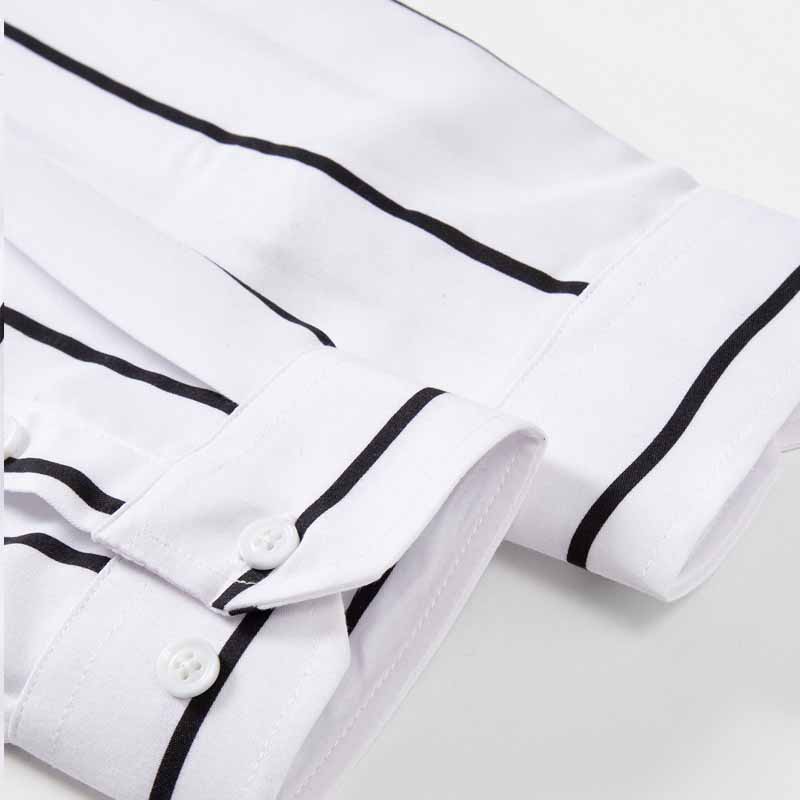 Men's Striped Dress Shirt Long – Men'S Fashion Clothing Bewertung und Preis