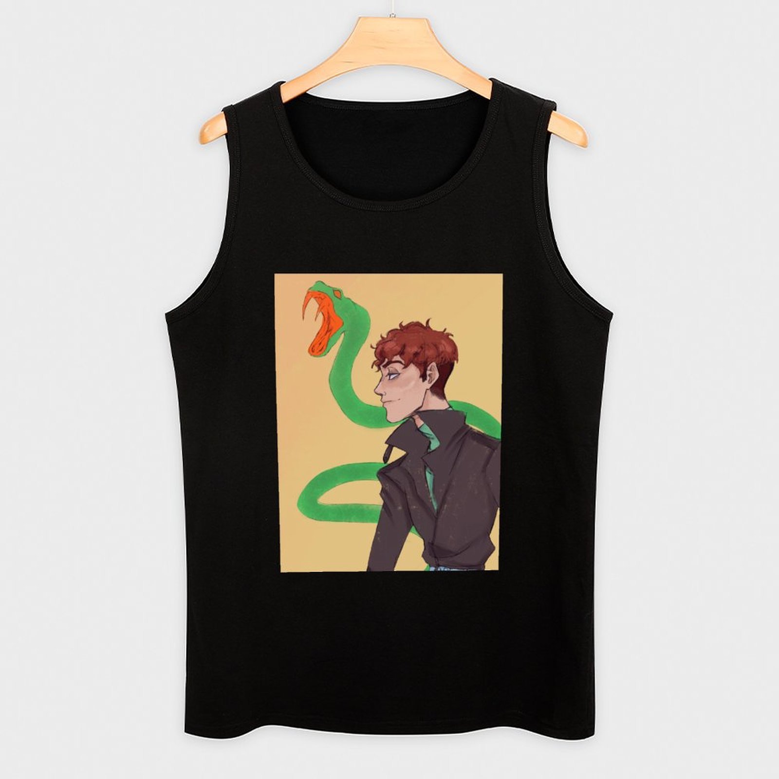 50s snake boy Tank Top Trendy  – Mens Fashion In The 50S Bewertung und Preis