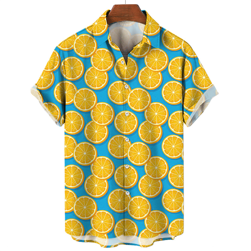 Fashion 3D Print Lemon Orange  – Men'S Fashion Lk Bewertung und Preis