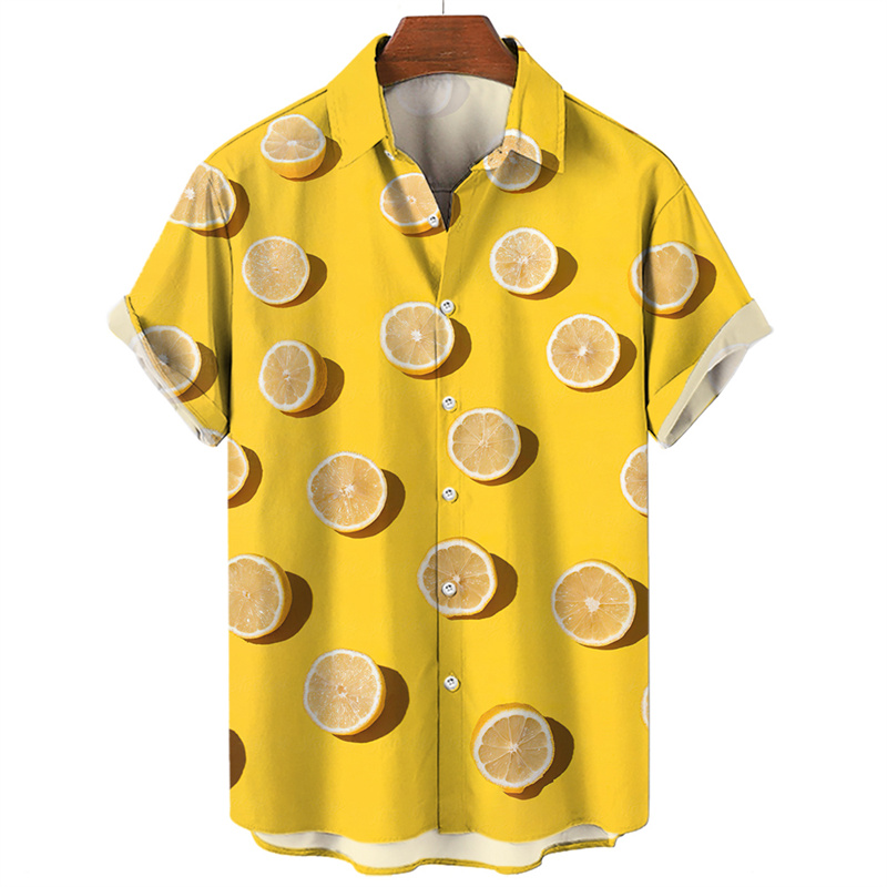 Fashion 3D Print Lemon Orange  – Men'S Fashion Lk Bewertung und Preis