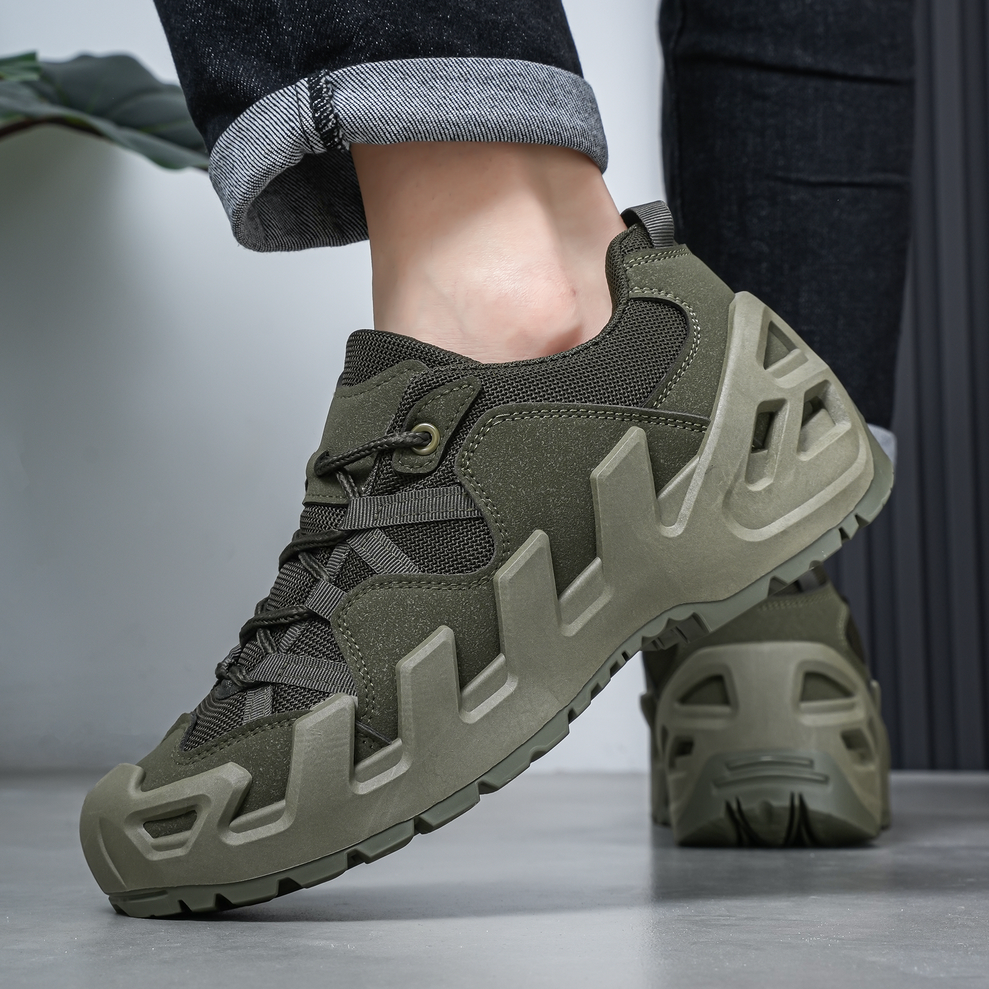 Men's Low-Top Mecha Trendy Hik – Men'S Fashion Hiking Boots Bewertung und Preis