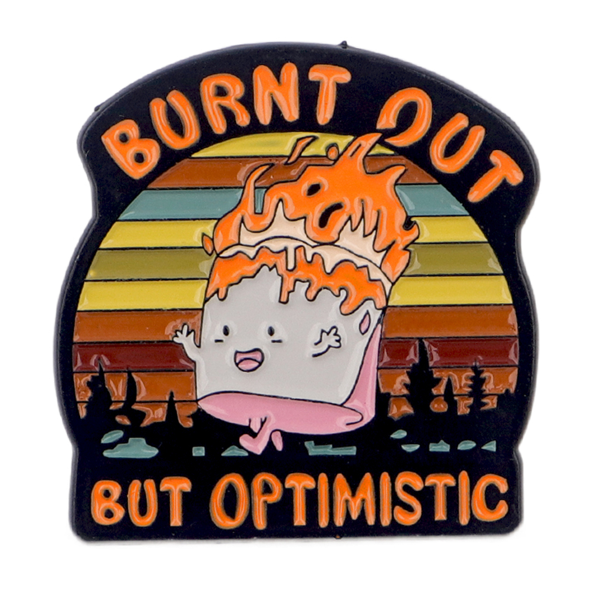 Fire Badges Enamel Pin Brooche – Men'S Fashion Quotes Bewertung und Preis