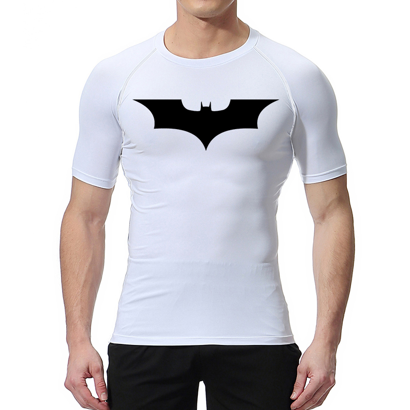 Bat Print Compression Shirts f – Compression Shirt Workout Bewertung und Preis