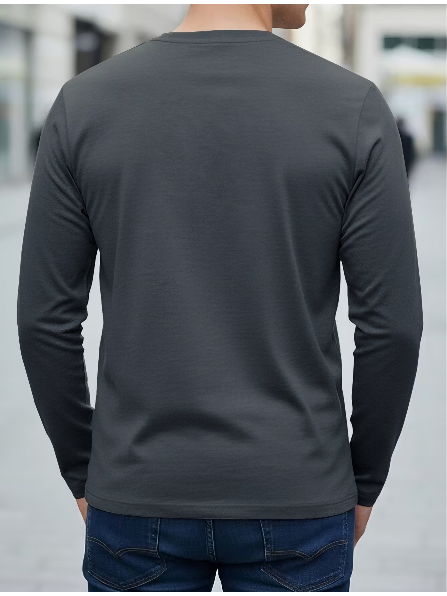 100% pure cotton men's long sl – Mens Fashion Summer Bewertung und Preis