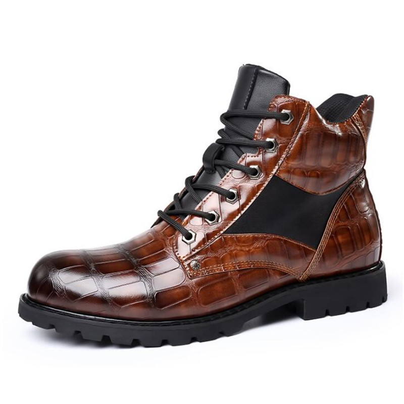 Luxury Brand Men Boots Grid Pa – Men'S Fashion Luxury Brands Bewertung und Preis