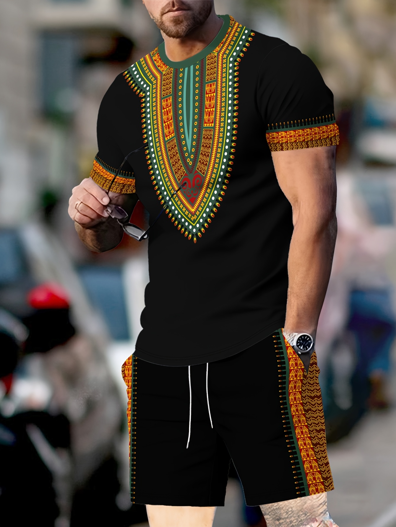 New Men's Suits African Dashik – Queer Men'S Fashion Bewertung und Preis
