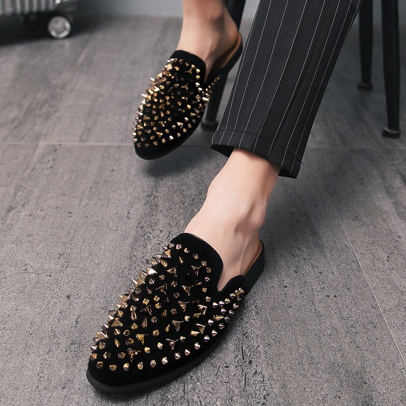 Coiffeur dress mules shoes man – Suede Loafers Men Bewertung und Preis