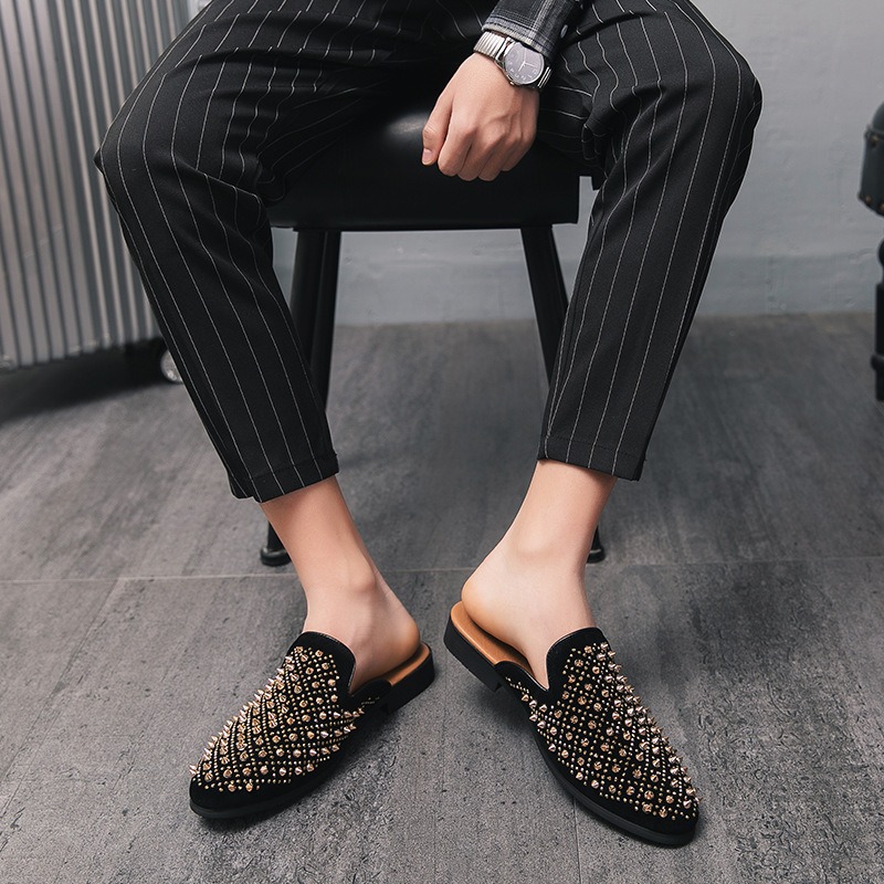 Coiffeur dress mules shoes man – Suede Loafers Men Bewertung und Preis