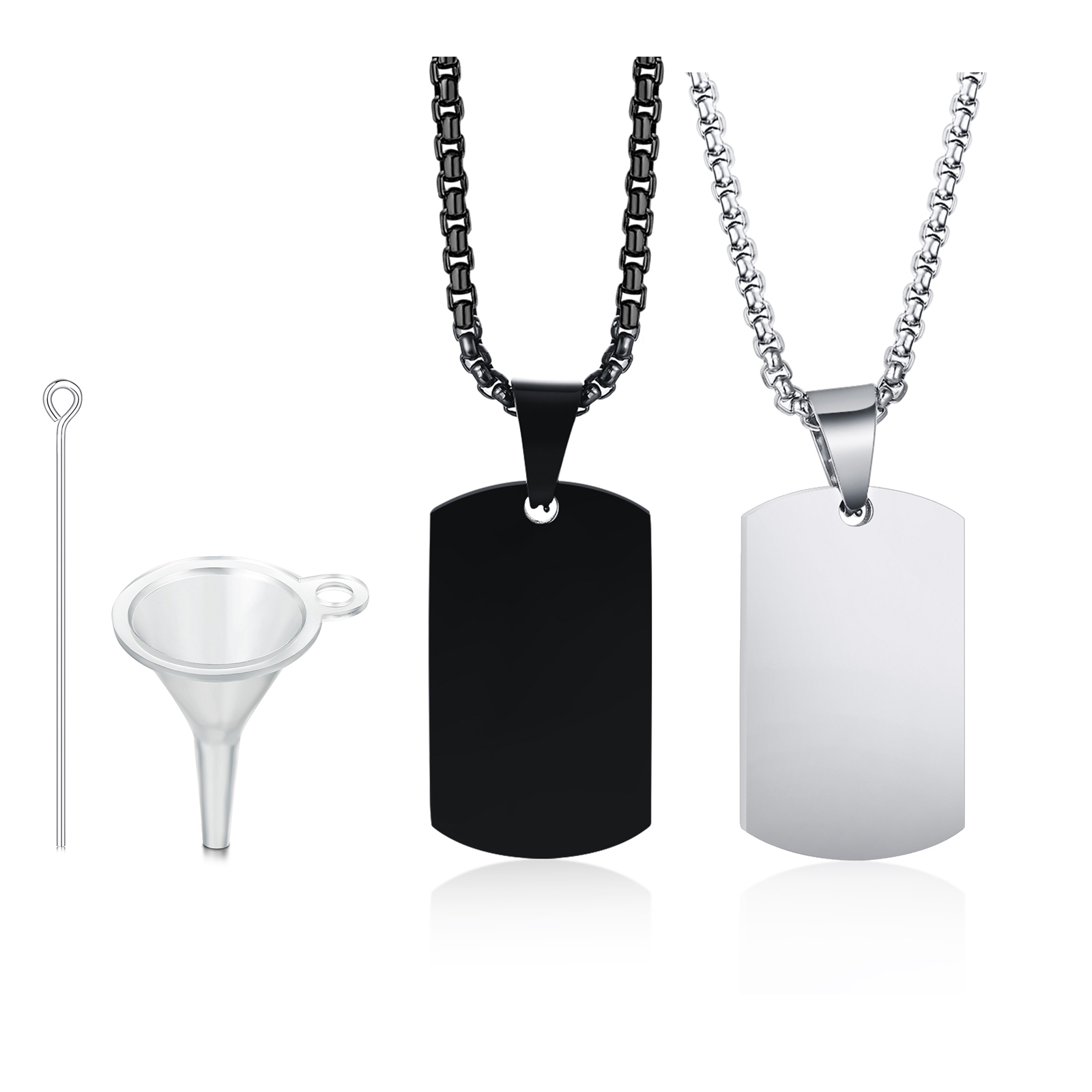 Men Dog Tag Urn Necklace,Stain – Mens Fashion In The 50S Bewertung und Preis