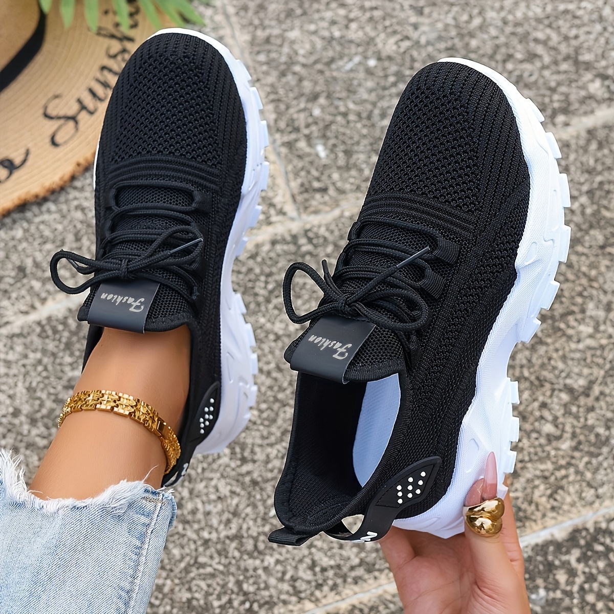 Breathable Knit Sneakers Fashi – Men'S Fashion Loafers Bewertung und Preis