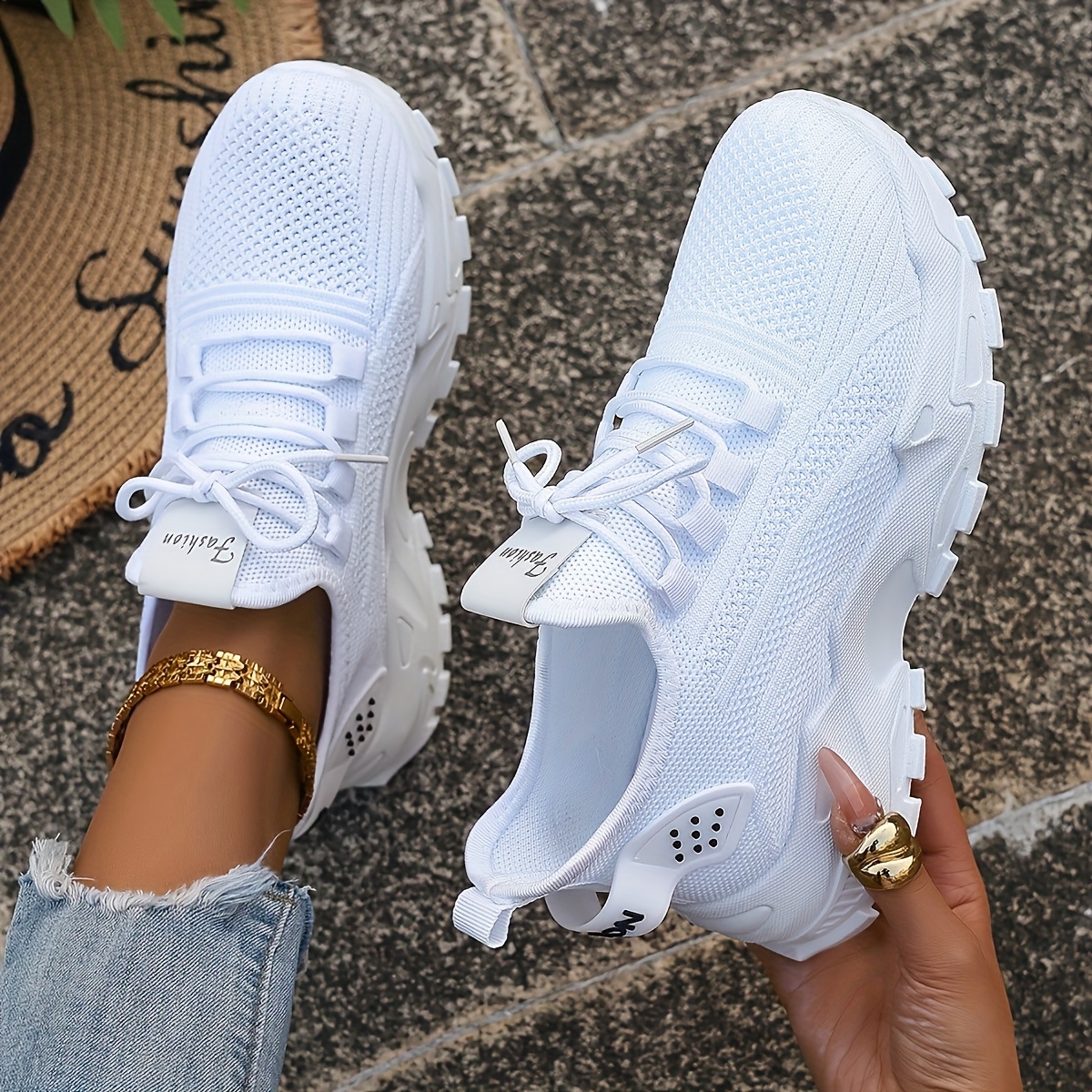 Breathable Knit Sneakers Fashi – Men'S Fashion Loafers Bewertung und Preis