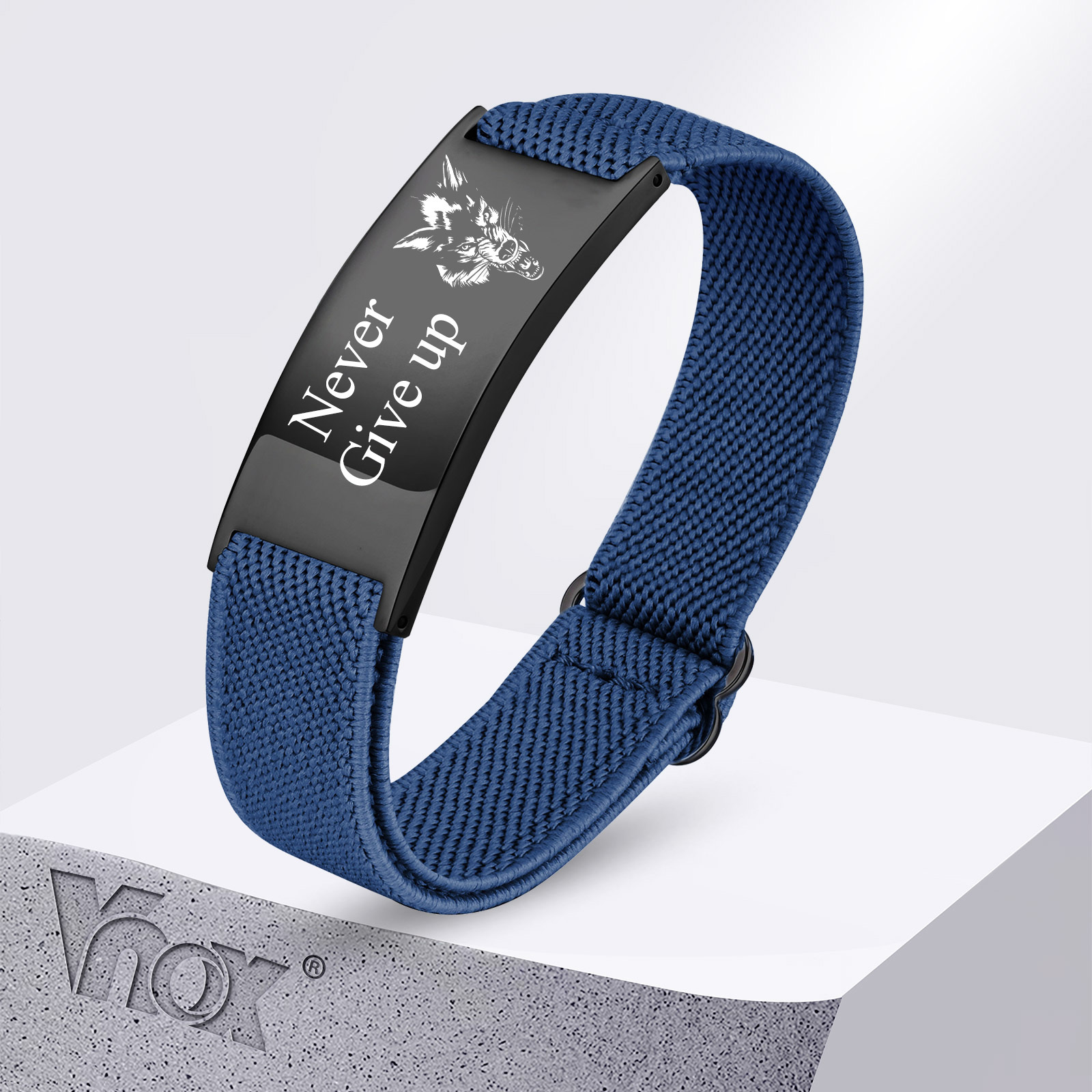 Vnox Customized Elastic Strap  – Men'S Fashion Quotes Bewertung und Preis