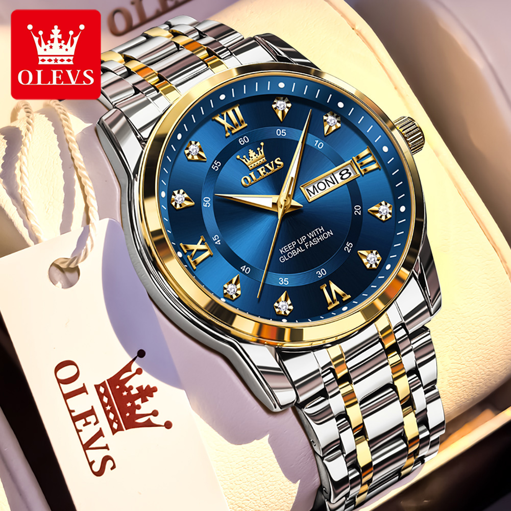 OLEVS Brand Fashion men's watc – Men'S Fashion Luxury Brands Bewertung und Preis