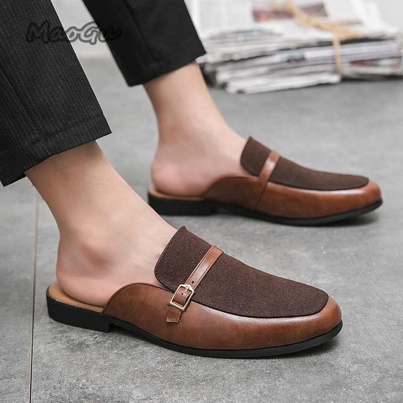 Men's Pantuflas Faux Leather & – Suede Loafers Men Bewertung und Preis