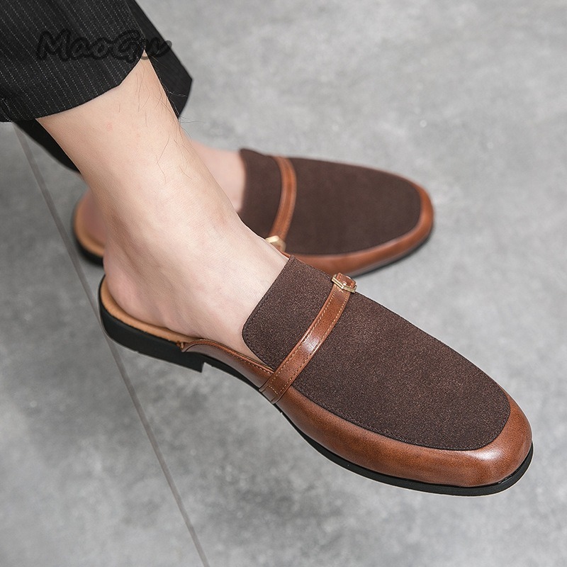 Men's Pantuflas Faux Leather & – Suede Loafers Men Bewertung und Preis