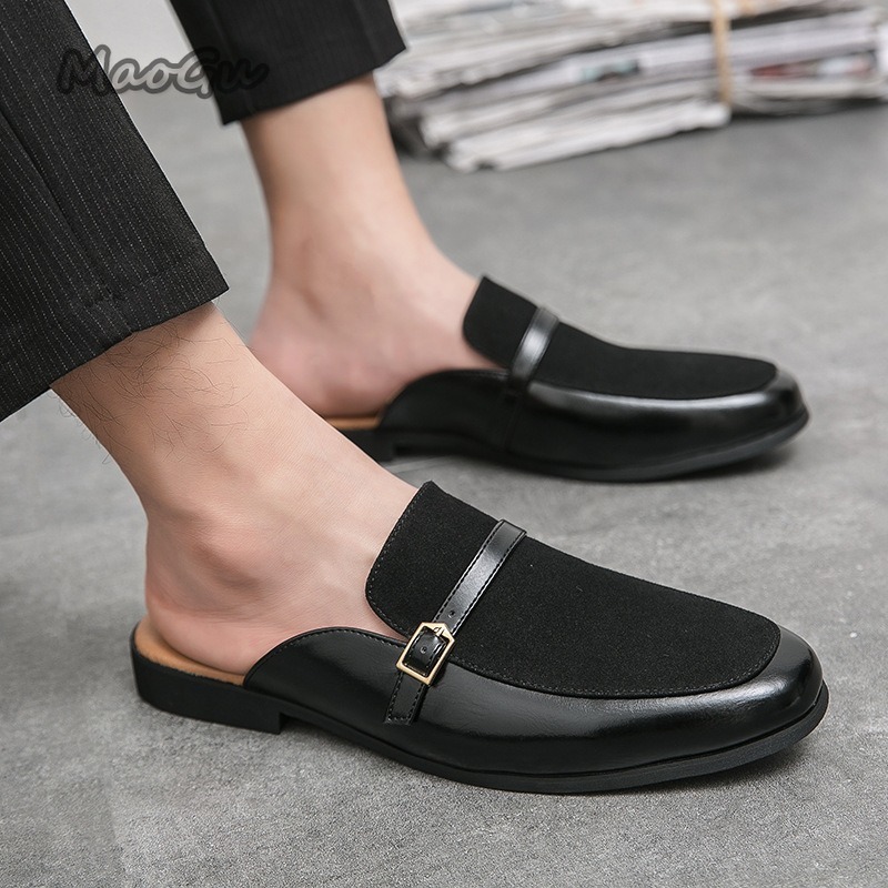Men's Pantuflas Faux Leather & – Suede Loafers Men Bewertung und Preis