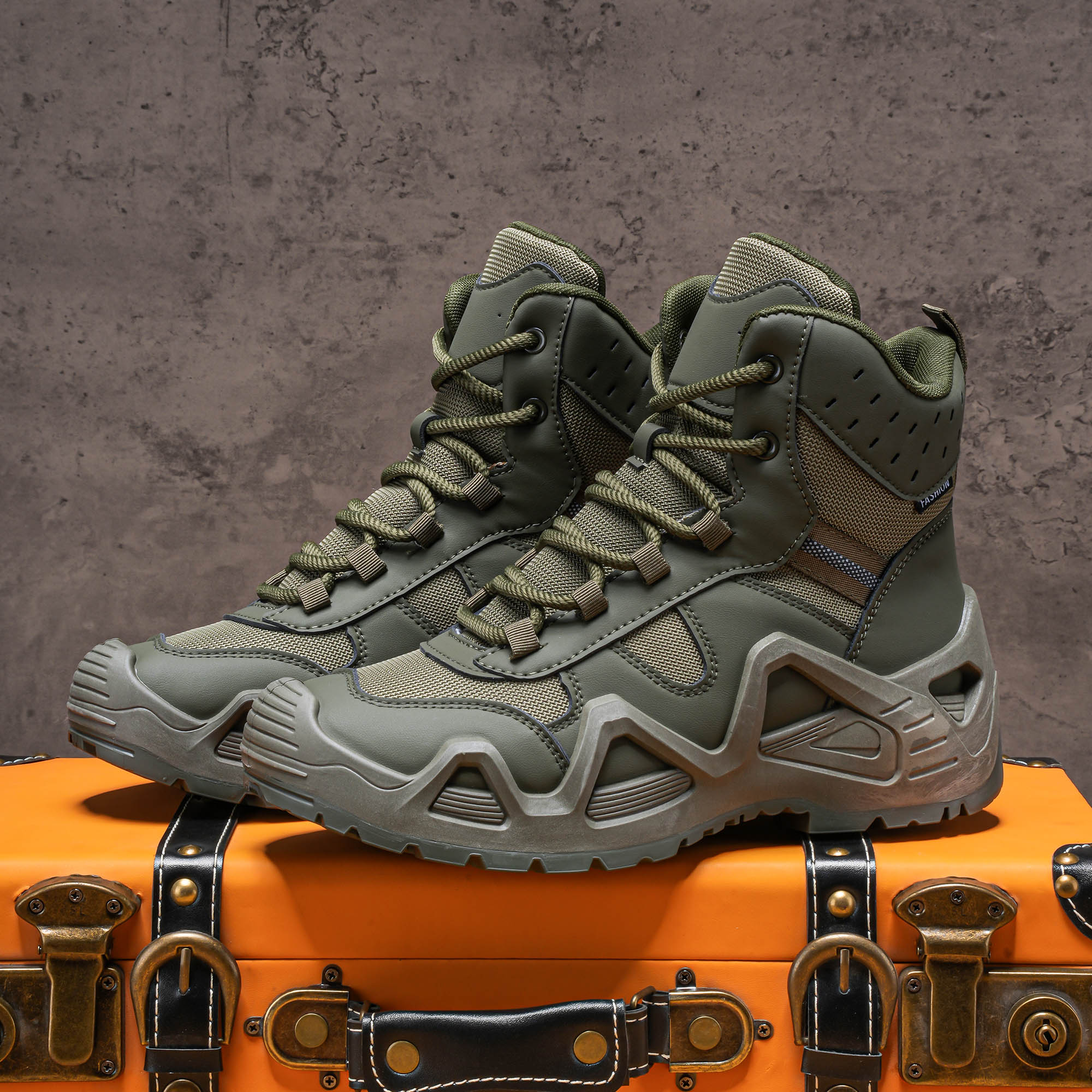 Men's high top boots, hiking b – Men'S Fashion Hiking Boots Bewertung und Preis