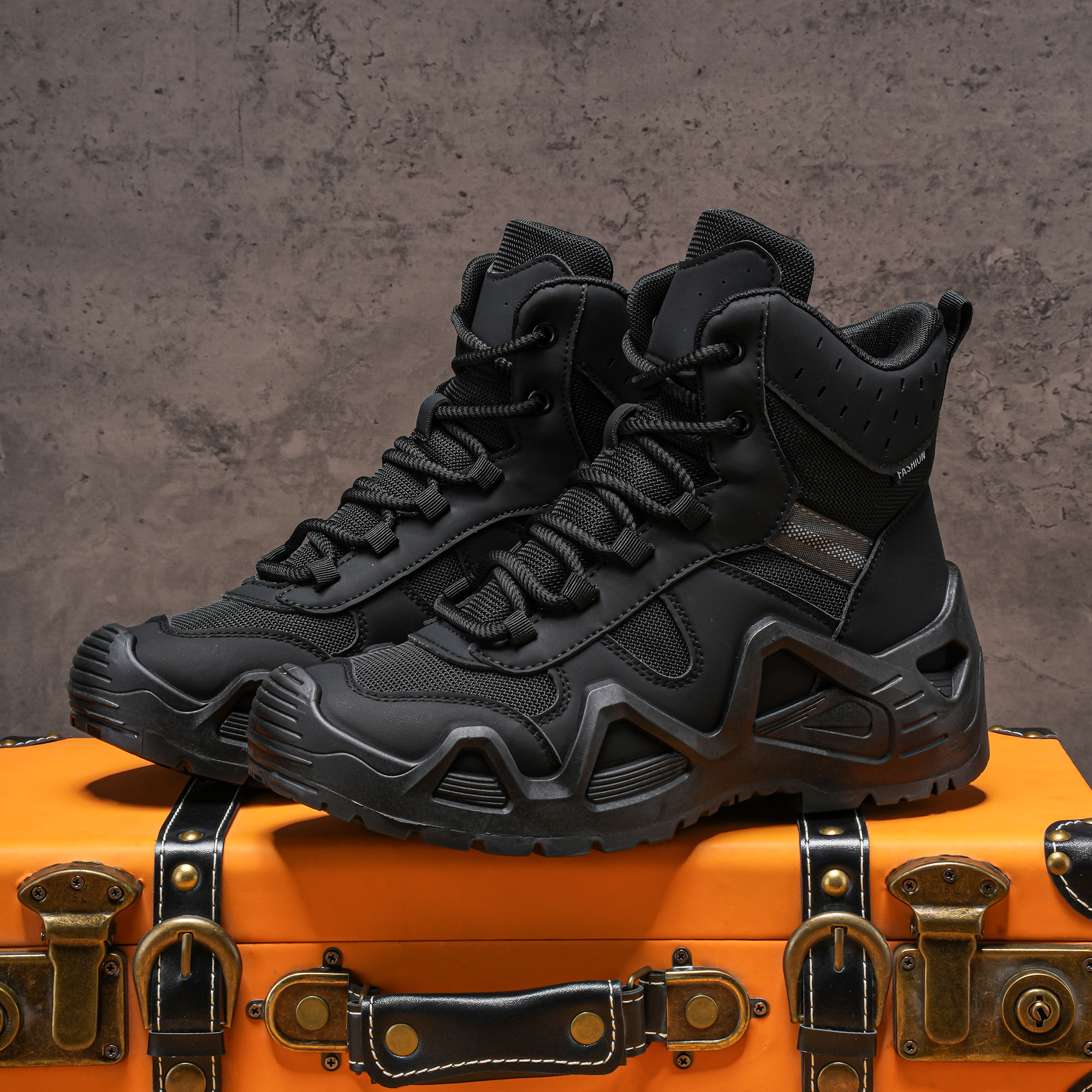 Men's high top boots, hiking b – Men'S Fashion Hiking Boots Bewertung und Preis