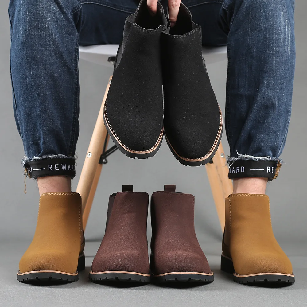 Men Ankle Boots British Style  – Mens Fashion Winter 2025 Bewertung und Preis