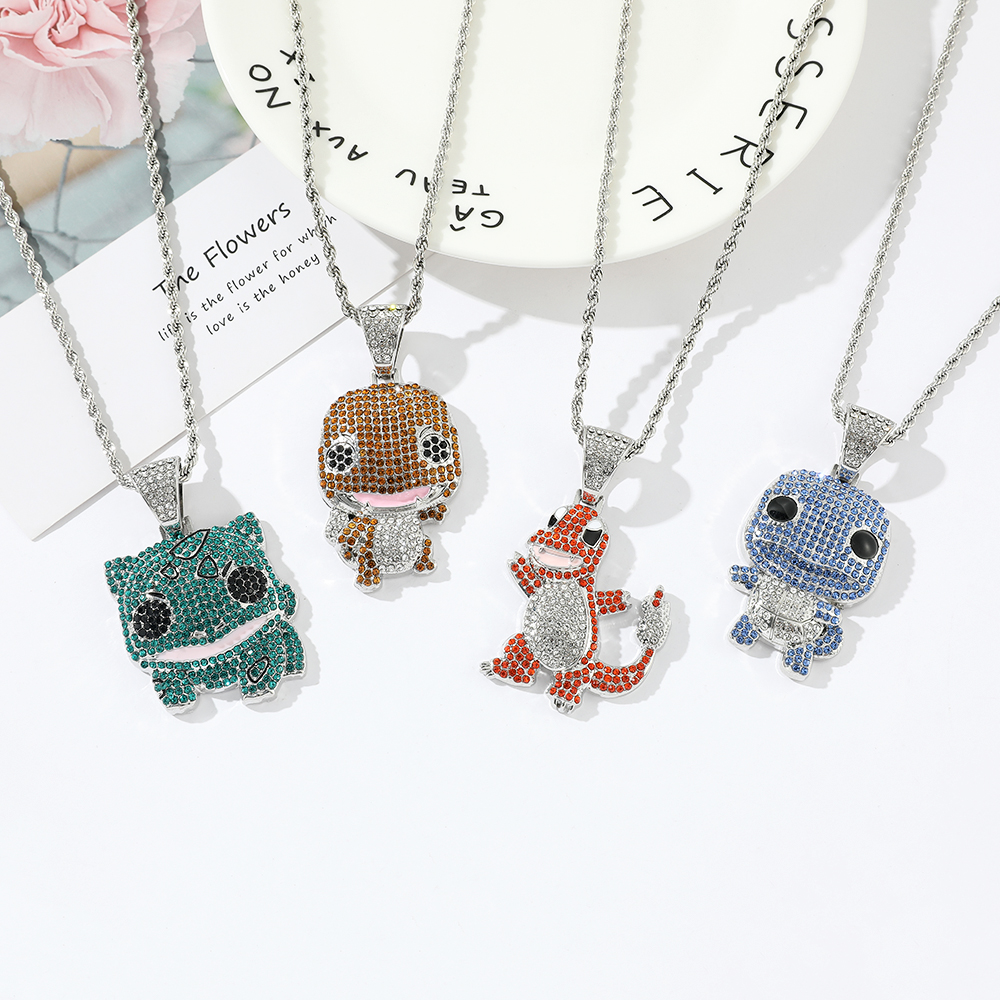 Diamond Studded Squirtle Neckl – Men'S Fashion Accessories Bewertung und Preis