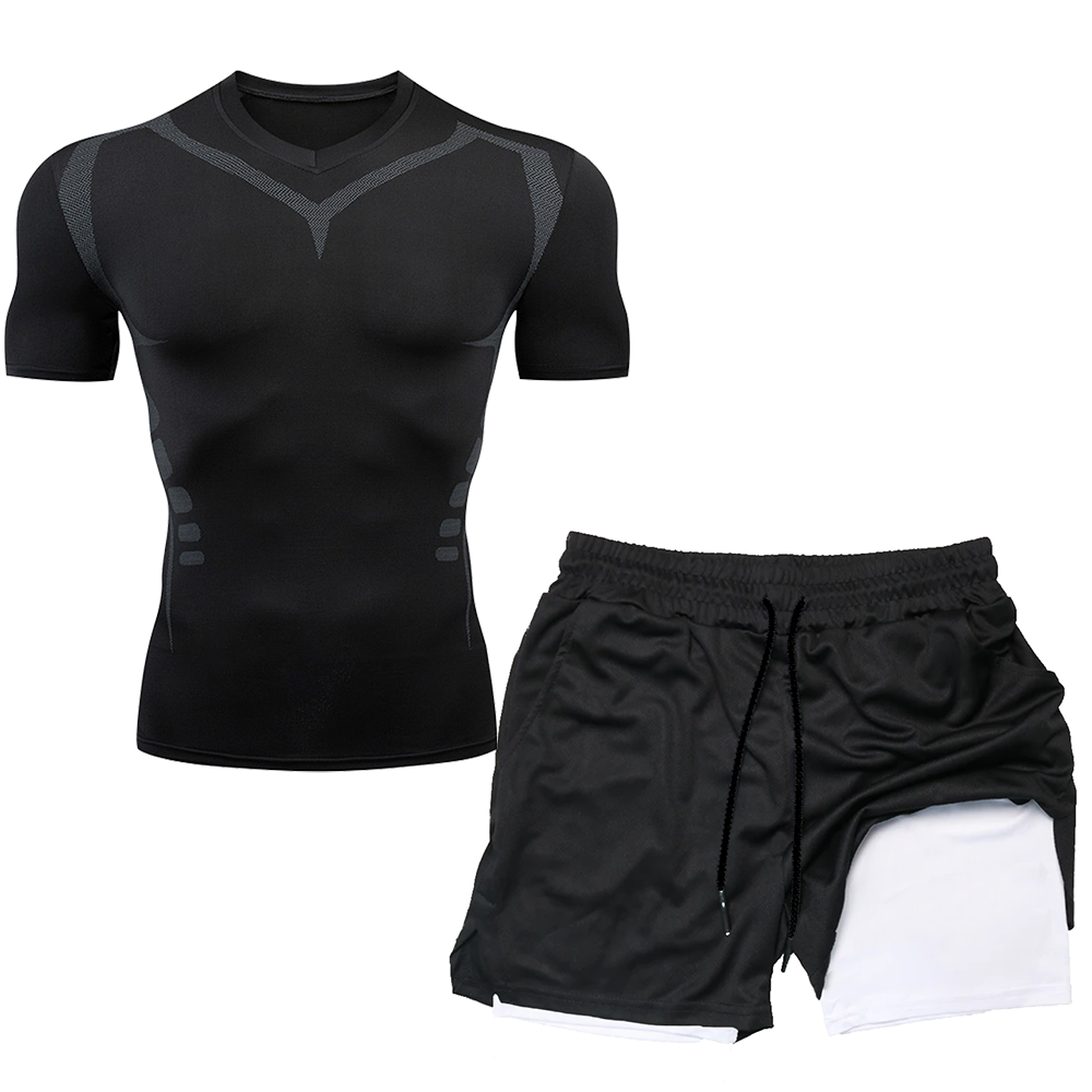 Compression Set Running Sport  – Compression Shirt Workout Bewertung und Preis