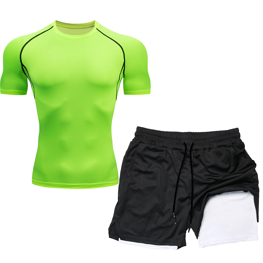 Compression Set Running Sport  – Compression Shirt Workout Bewertung und Preis
