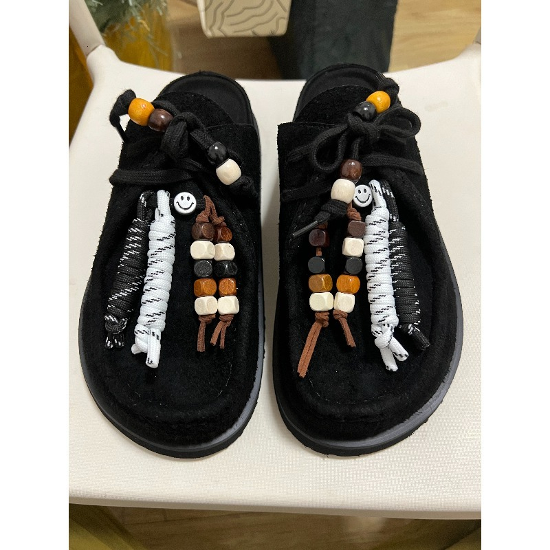 Women Men Clogs Cow Suede Leat – Suede Loafers Men Bewertung und Preis