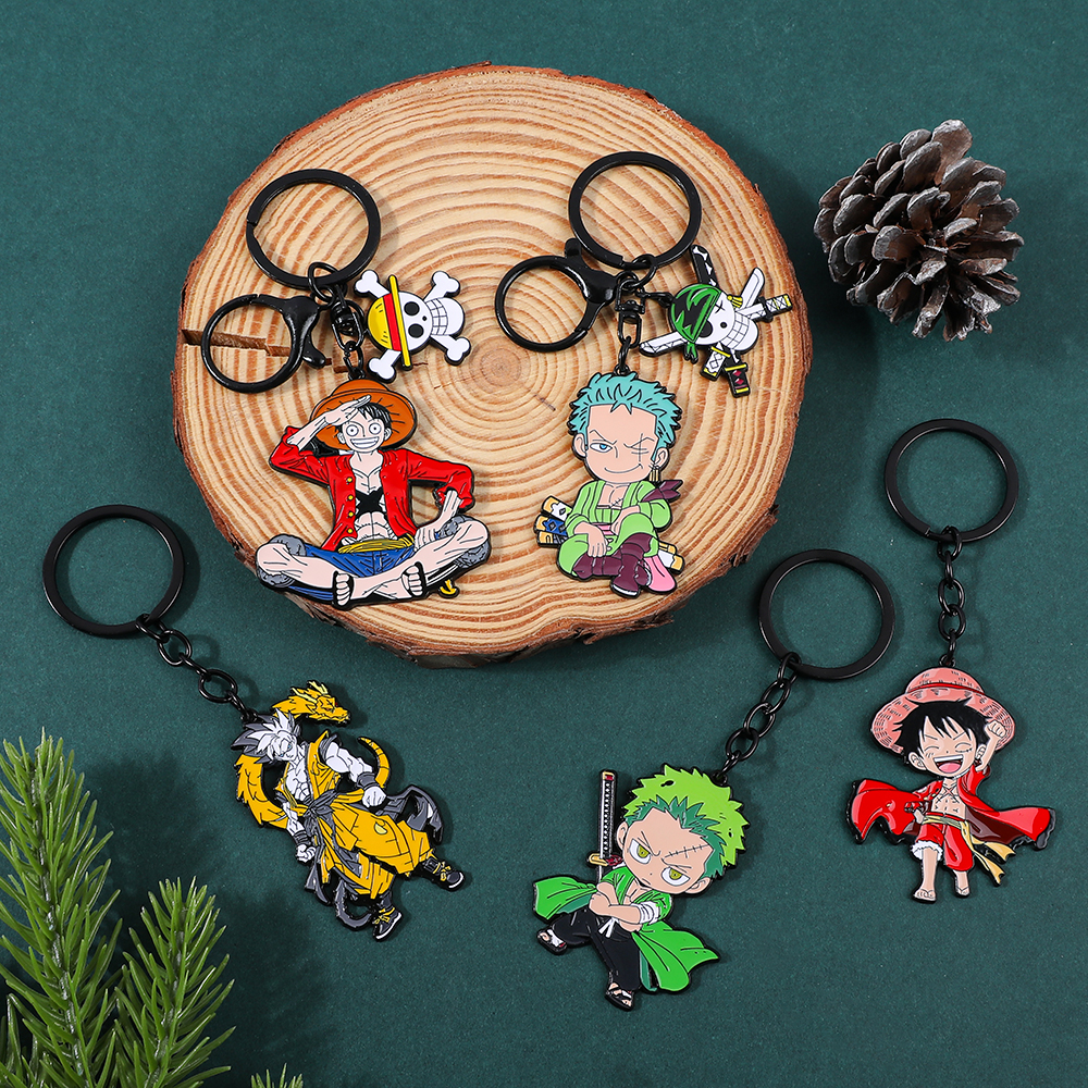 One Piece Anime Keychain Featu – Men'S Fashion Accessories Bewertung und Preis