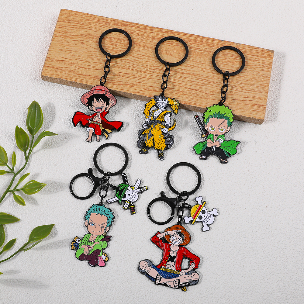 One Piece Anime Keychain Featu – Men'S Fashion Accessories Bewertung und Preis