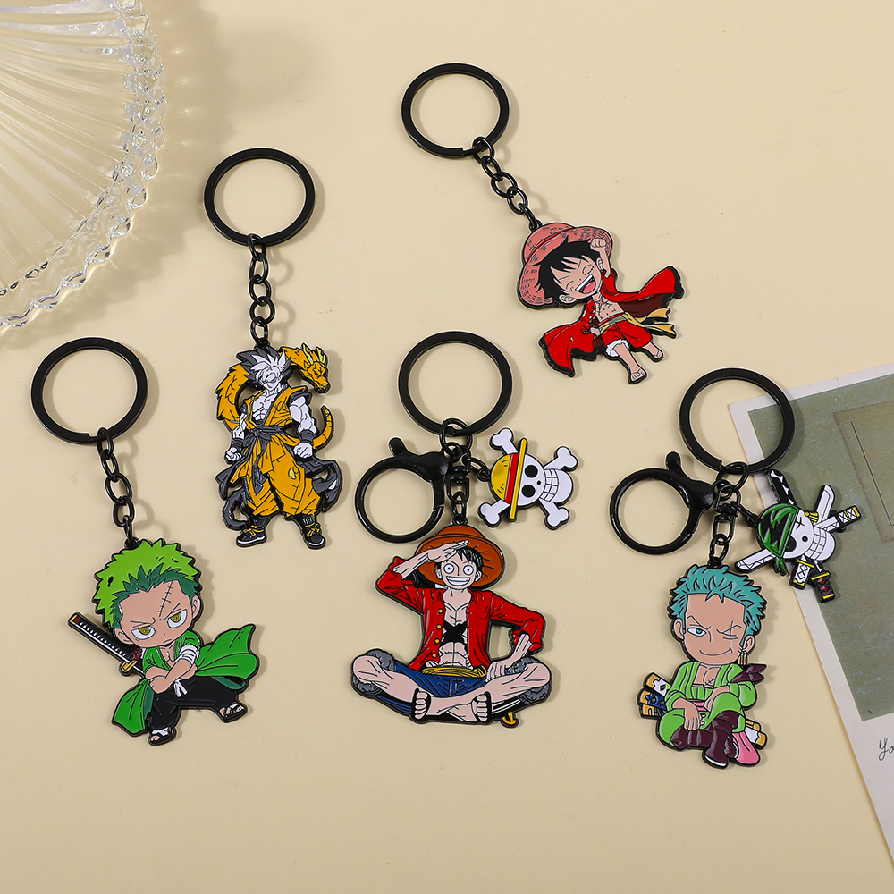 One Piece Anime Keychain Featu – Men'S Fashion Accessories Bewertung und Preis