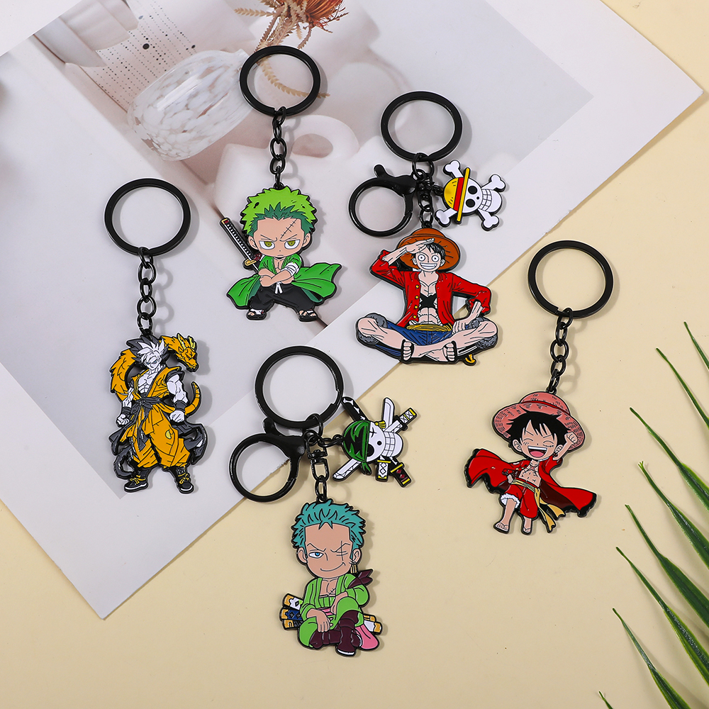 One Piece Anime Keychain Featu – Men'S Fashion Accessories Bewertung und Preis