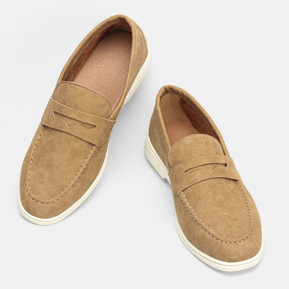 Men's Breathable Loafers Fashi – Suede Loafers Men Bewertung und Preis