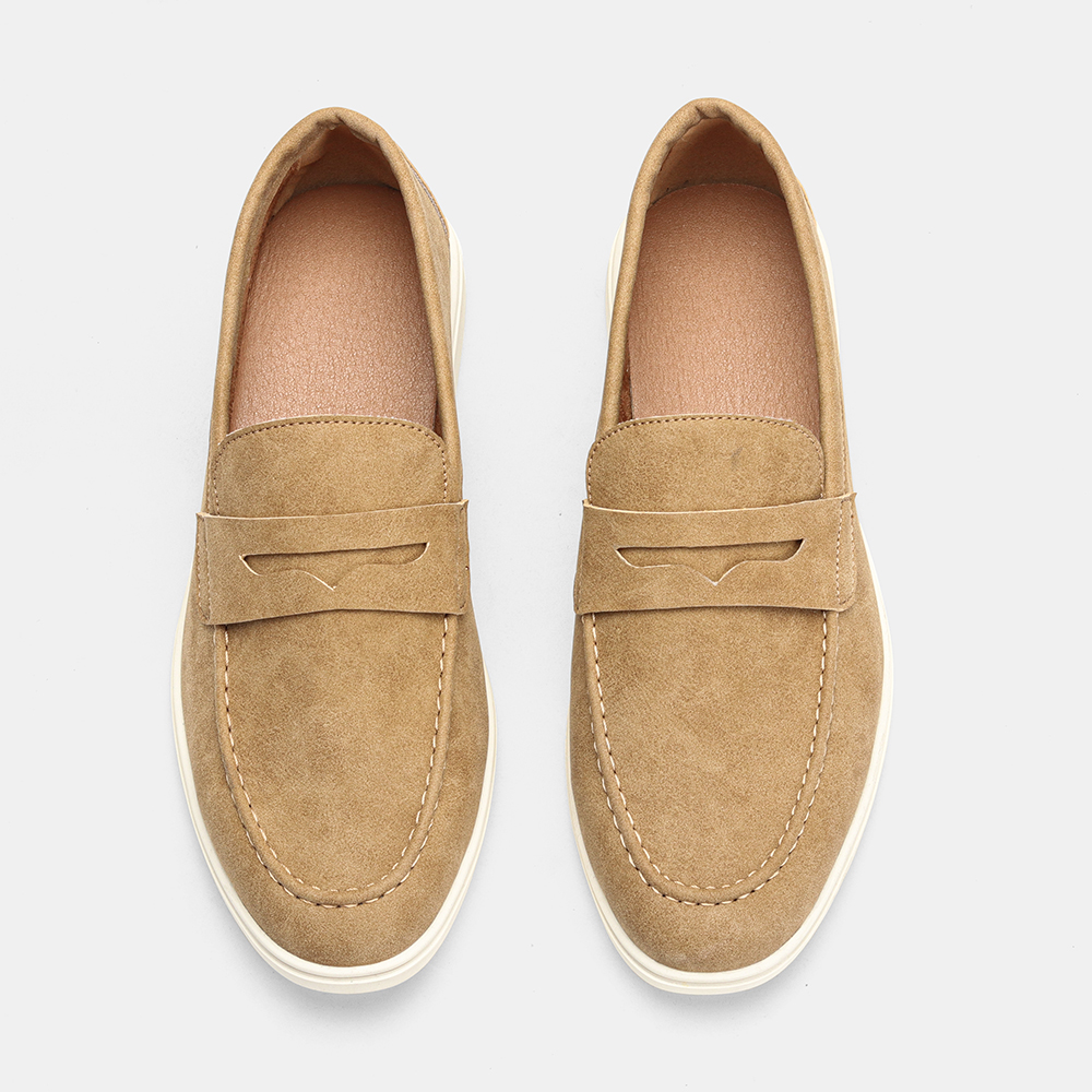 Men's Breathable Loafers Fashi – Suede Loafers Men Bewertung und Preis