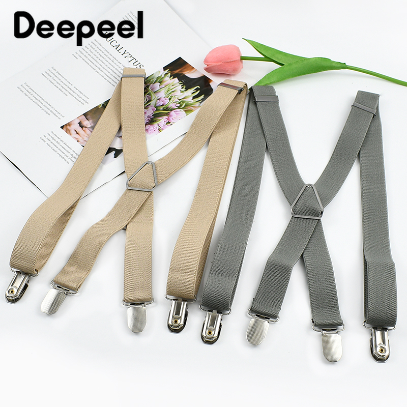 Deepeel 2.5*100cm Men Suspende – Suspenders Clip Men Bewertung und Preis