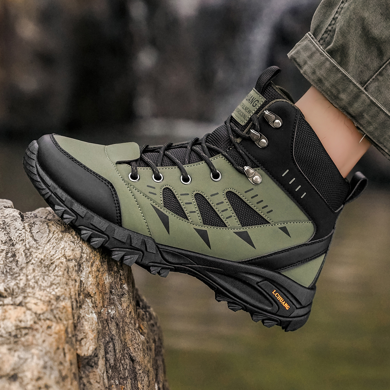 High-top classic men's boots w – Men'S Fashion Hiking Boots Bewertung und Preis