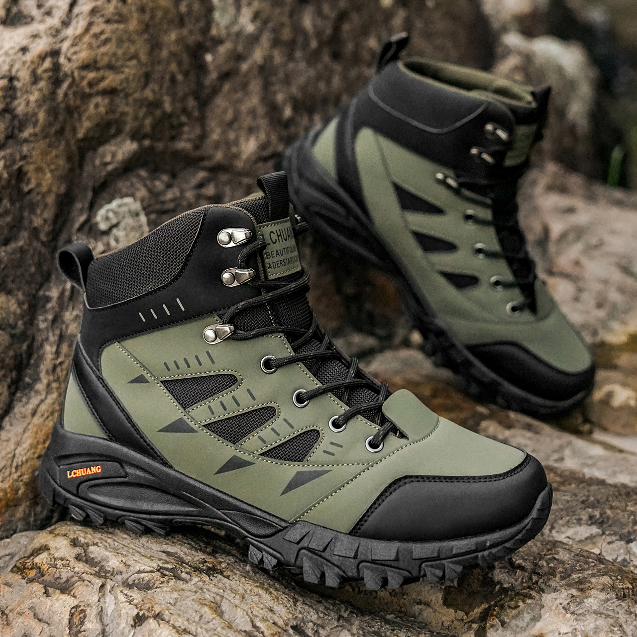 High-top classic men's boots w – Men'S Fashion Hiking Boots Bewertung und Preis