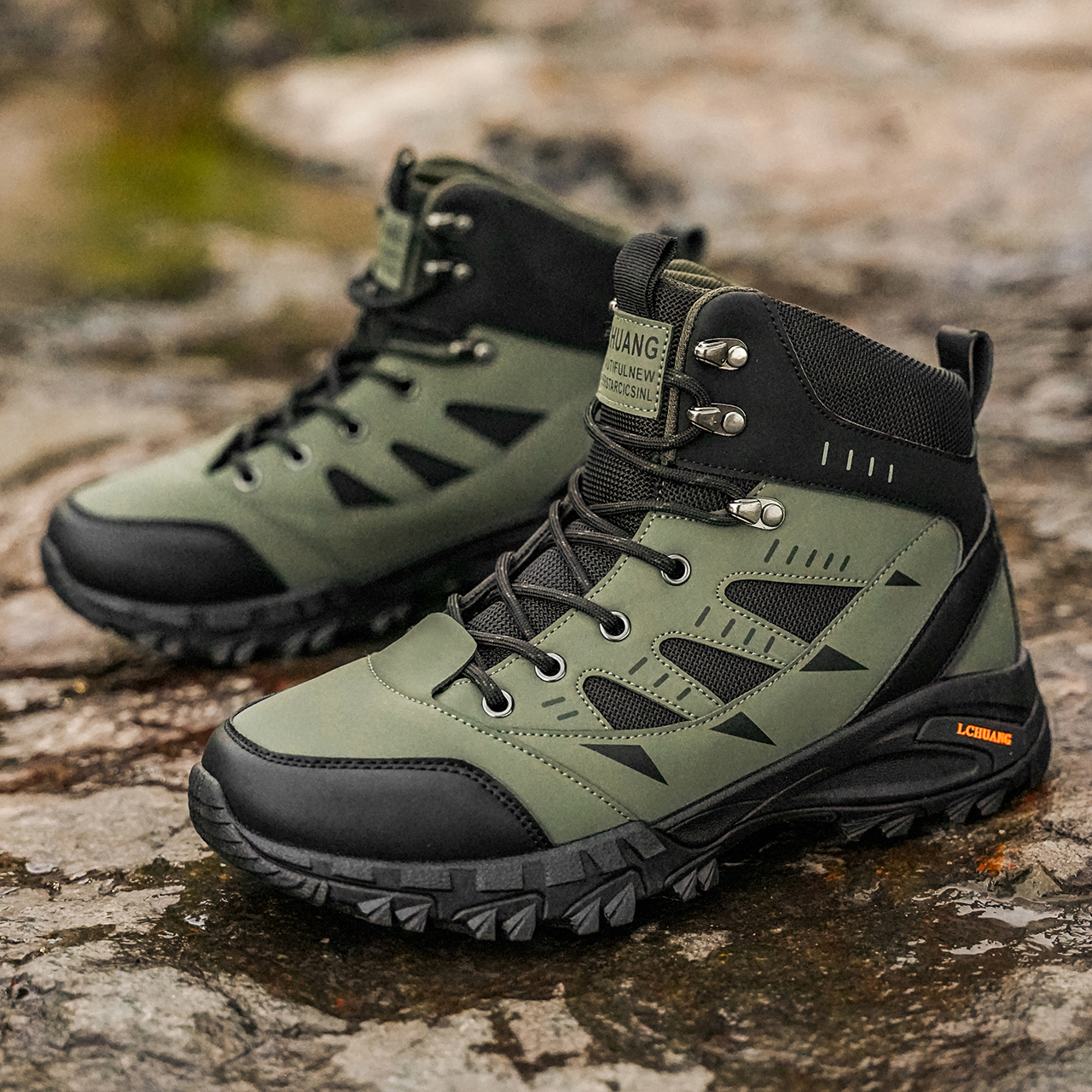High-top classic men's boots w – Men'S Fashion Hiking Boots Bewertung und Preis