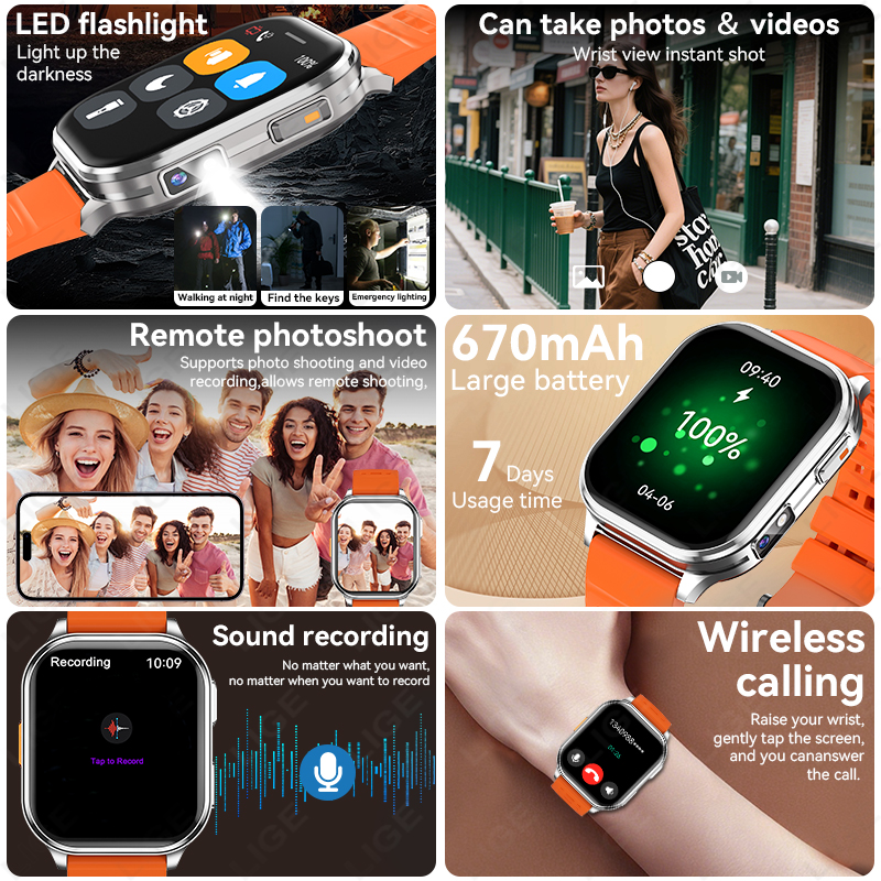LIGE 2026 Camera Smart Watch M – Men'S Fashion Week 2026 Bewertung und Preis