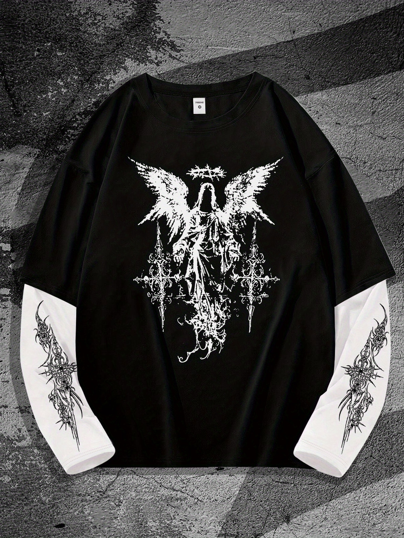 New men's long-sleeved T-shirt – Mens Fashion Summer Bewertung und Preis