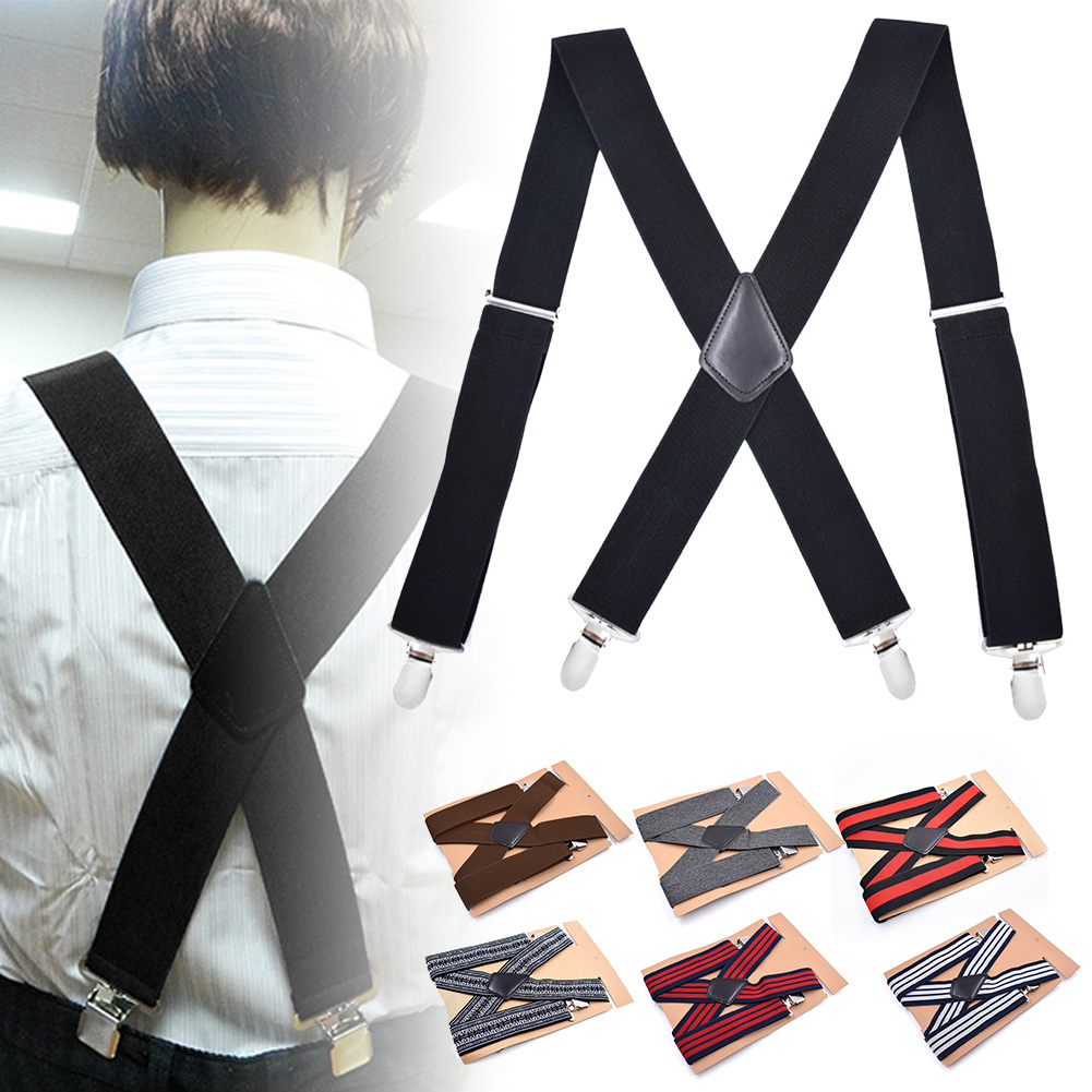 5cm Men Suspenders High Elasti – Suspenders Clip Men Bewertung und Preis