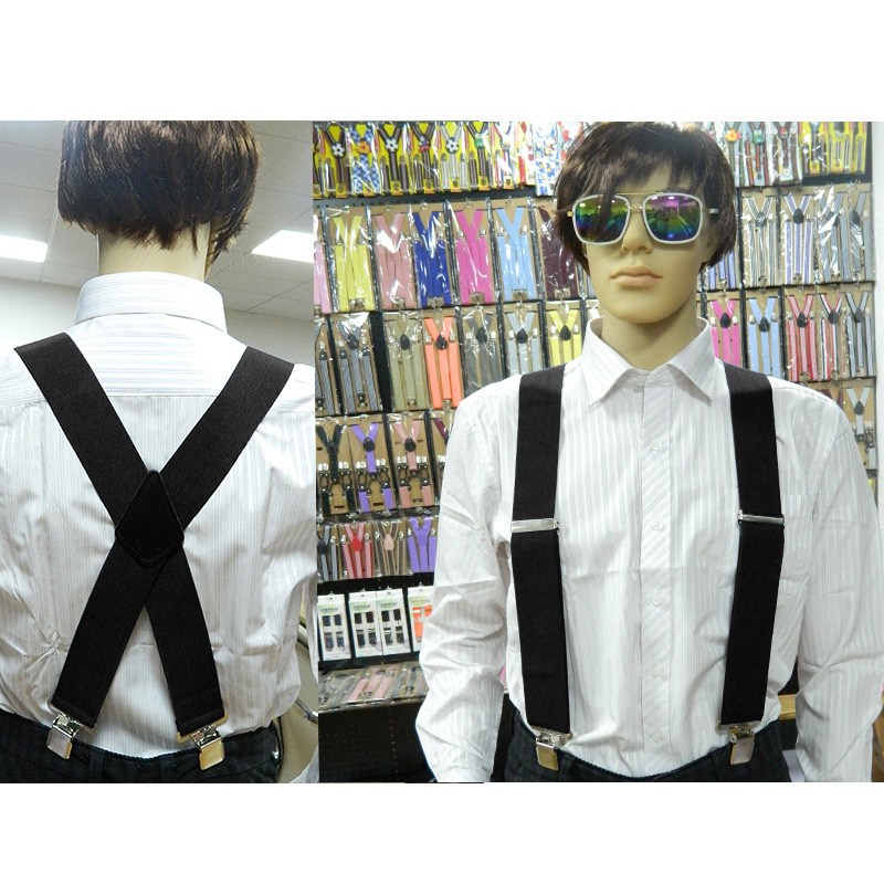 5cm Men Suspenders High Elasti – Suspenders Clip Men Bewertung und Preis