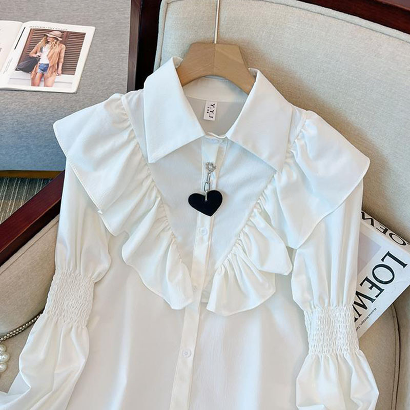 French Style Ruffle Puff Sleev – Men'S Fashion Korea Bewertung und Preis