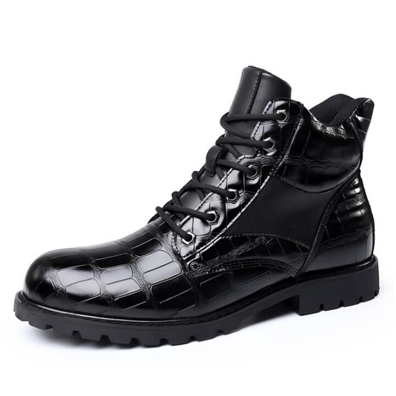 Brand Men Boots Grid Pattern S – Men'S Fashion Luxury Brands Bewertung und Preis