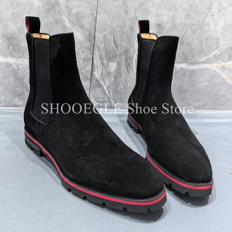 Black Cow Suede Men’s Boots Ro – Mens Fashion Winter 2025 Bewertung und Preis